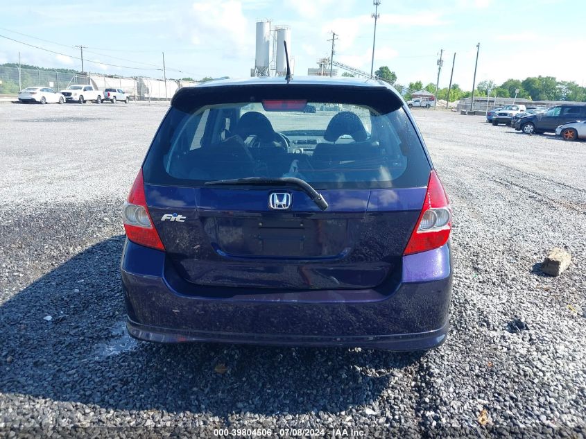 2008 Honda Fit Sport VIN: JHMGD38648S058477 Lot: 39804506