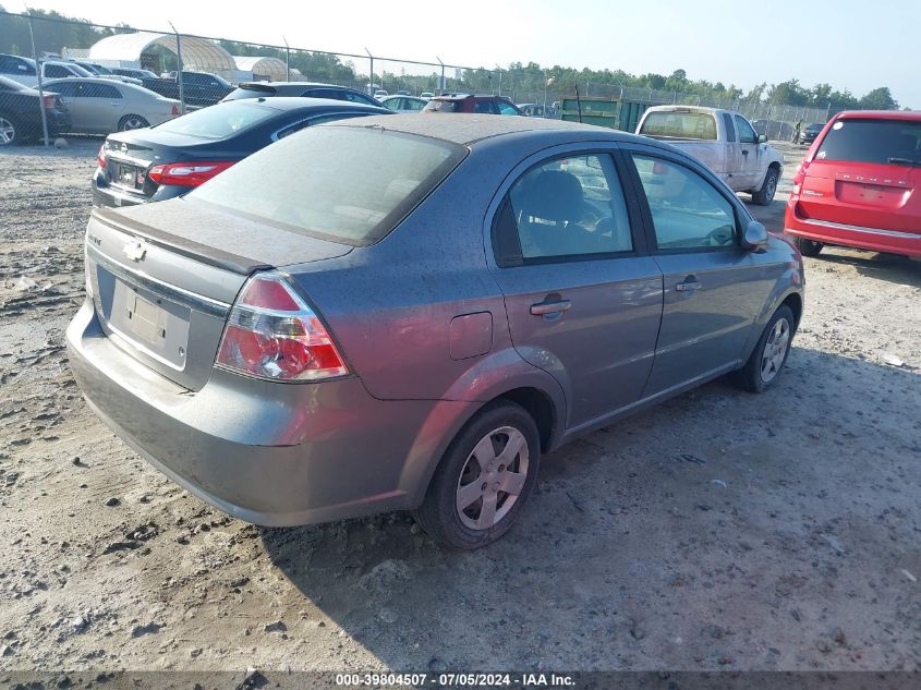 KL1TD5DE9BB186124 | 2011 CHEVROLET AVEO