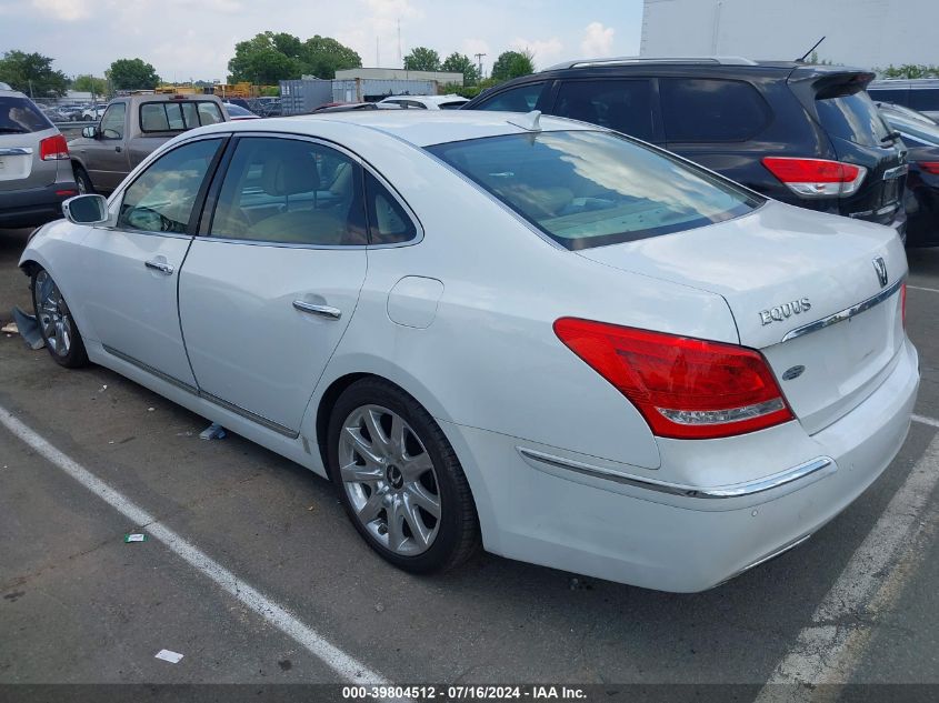 2013 Hyundai Equus Signature/Ultimate VIN: KMHGH4JH1DU61953 Lot: 39804512