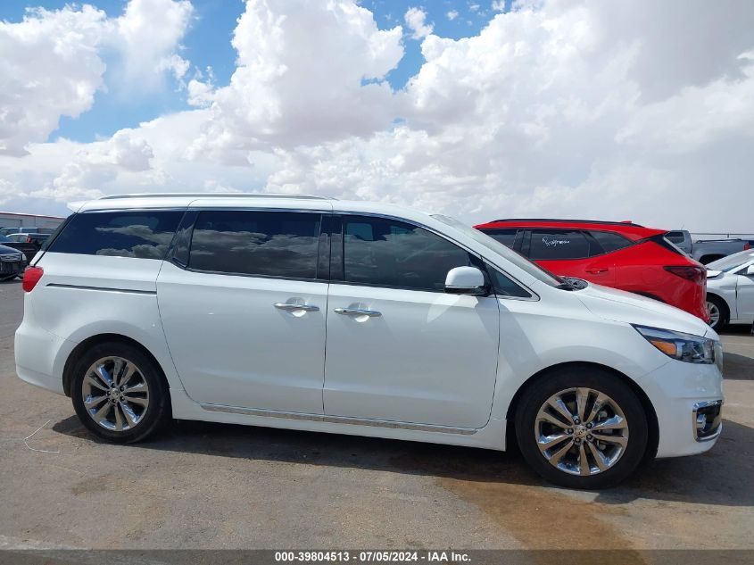 2018 Kia Sedona Sx Limited VIN: KNDME5C16J6379671 Lot: 39804513