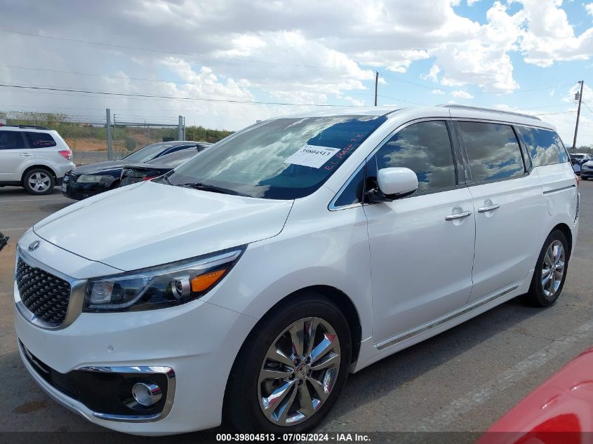 2018 Kia Sedona Sx Limited VIN: KNDME5C16J6379671 Lot: 39804513