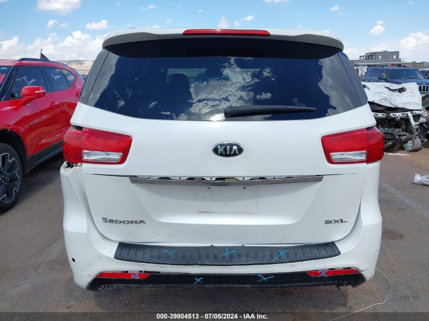 2018 Kia Sedona Sx Limited VIN: KNDME5C16J6379671 Lot: 39804513