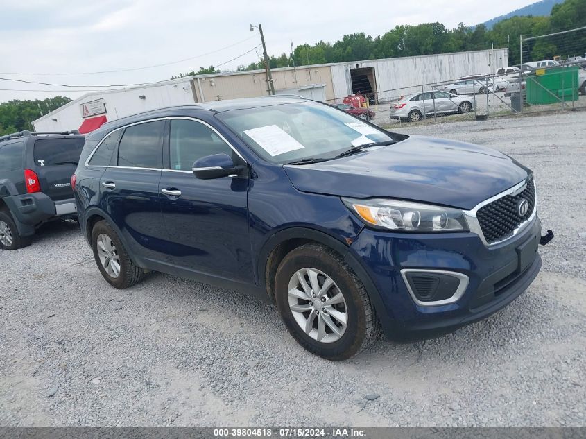 2016 Kia Sorento 3.3L Lx VIN: 5XYPG4A52GG042704 Lot: 39804518