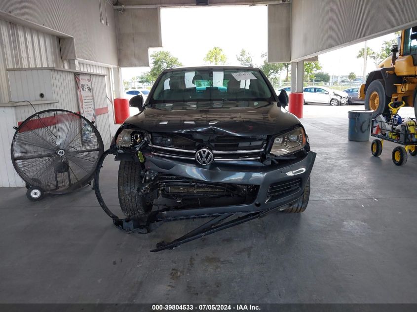 2012 Volkswagen Touareg V6 VIN: WVGEF9BP6CD009538 Lot: 39804533