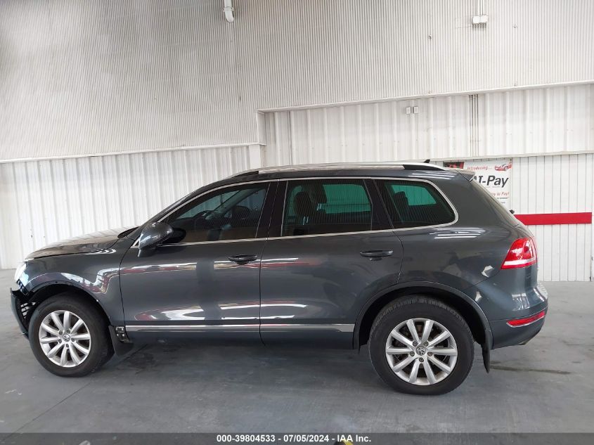 2012 Volkswagen Touareg V6 VIN: WVGEF9BP6CD009538 Lot: 39804533