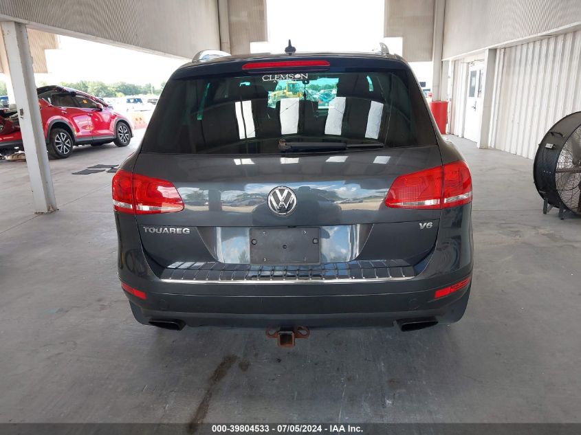 2012 Volkswagen Touareg V6 VIN: WVGEF9BP6CD009538 Lot: 39804533