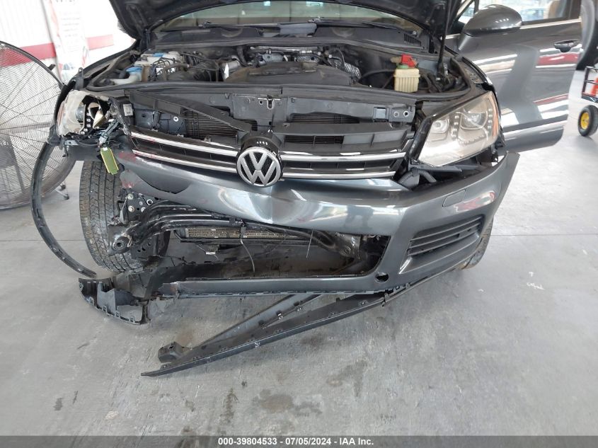 2012 Volkswagen Touareg V6 VIN: WVGEF9BP6CD009538 Lot: 39804533