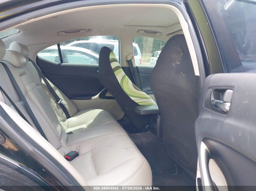 2011 Lexus Is 250 VIN: JTHBF5C2XB5135038 Lot: 39804542