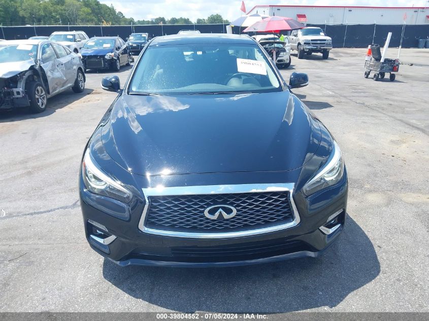 2019 Infiniti Q50 3.0T Luxe VIN: JN1EV7AP4KM519157 Lot: 39804552