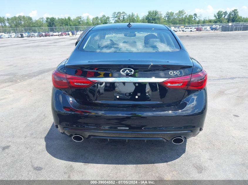 2019 Infiniti Q50 3.0T Luxe VIN: JN1EV7AP4KM519157 Lot: 39804552