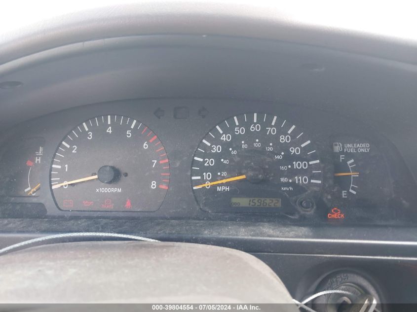 1998 Toyota Tacoma VIN: 4TAVL52N2WZ130395 Lot: 39804554