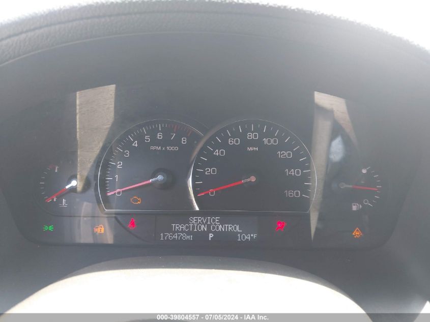 2007 Cadillac Srx VIN: 1GYEE637X70192289 Lot: 39804557