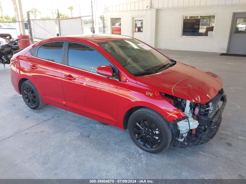 2022 Hyundai Accent Se/Sel VIN: 3KPC24A61NE180217 Lot: 39804570