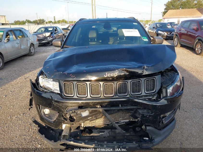 2021 Jeep Compass 80Th Edition VIN: 3C4NJDEB1MT532581 Lot: 39804573