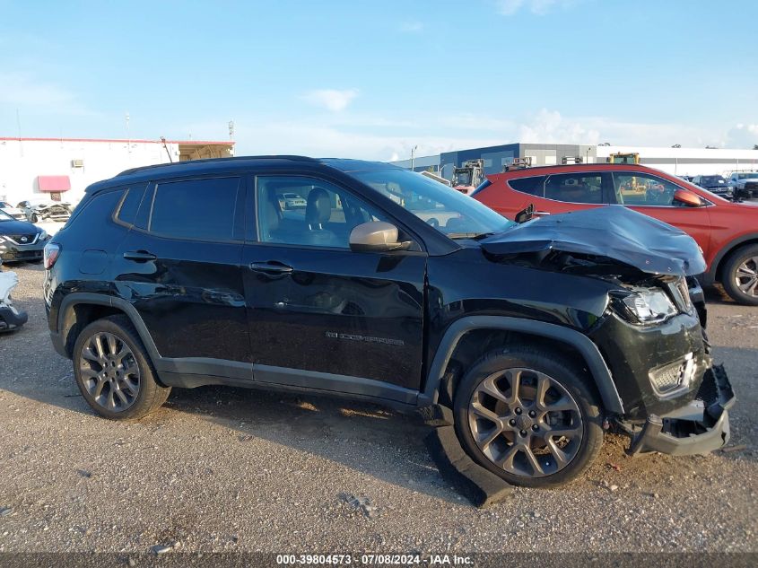 2021 Jeep Compass 80Th Edition VIN: 3C4NJDEB1MT532581 Lot: 39804573