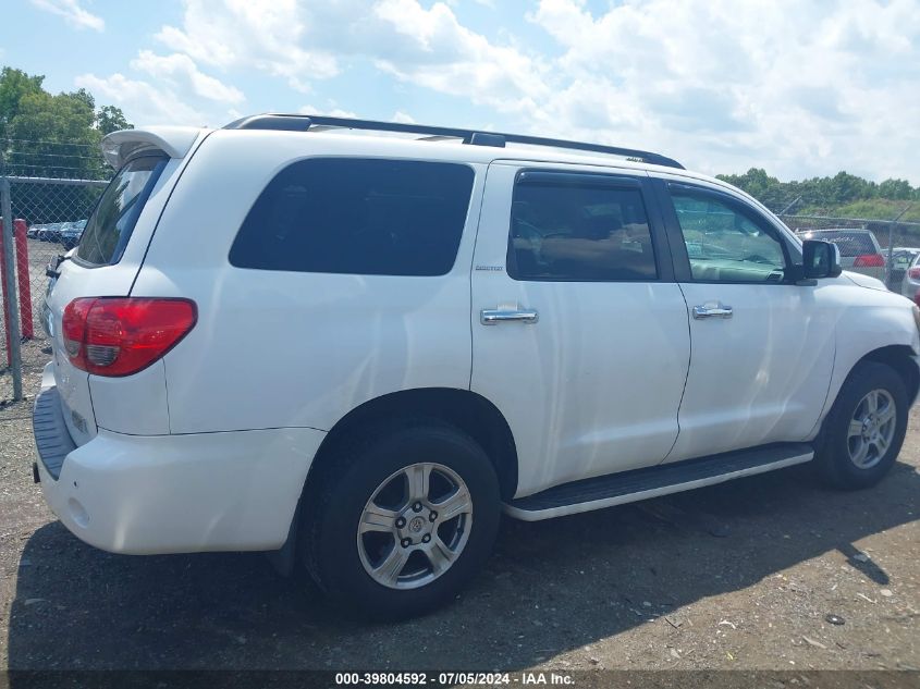 2008 Toyota Sequoia Limited 5.7L V8 VIN: 5TDBY68A38S010077 Lot: 39804592