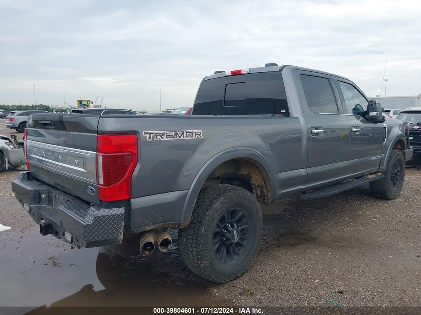 2021 FORD F-250 (VIN: 1FT8W2BT2MEC89444