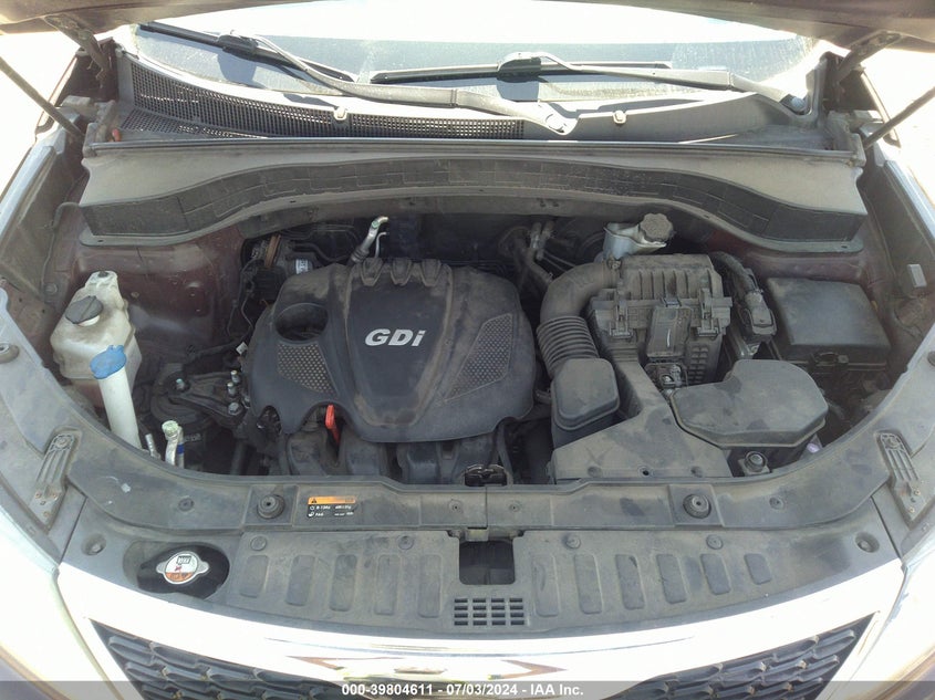 2014 Kia Sorento Lx VIN: 5XYKT4A68EG456873 Lot: 39804611