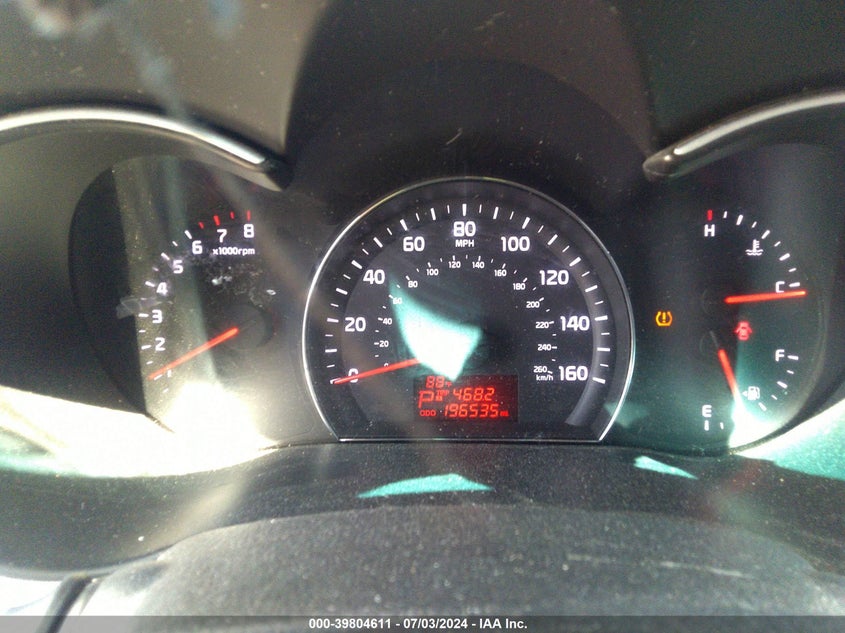 2014 Kia Sorento Lx VIN: 5XYKT4A68EG456873 Lot: 39804611