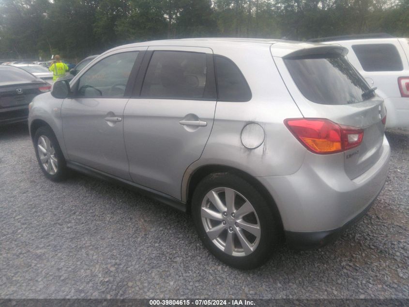 2013 Mitsubishi Outlander Sport Es VIN: 4A4AR3AU0DE005648 Lot: 39804615