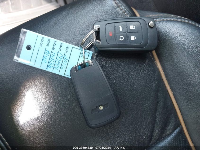 2016 Chevrolet Impala 2Lz VIN: 2G1145S39G9114861 Lot: 39804639