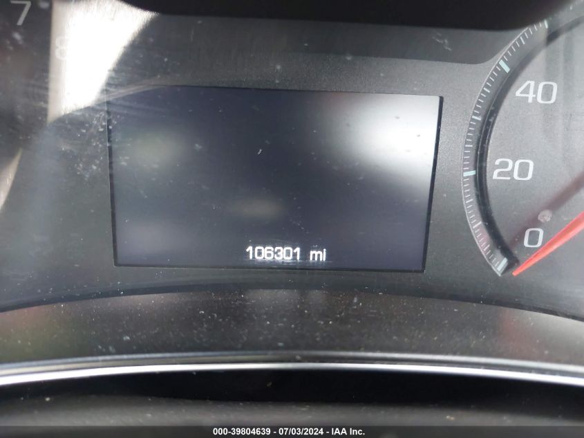 2016 Chevrolet Impala 2Lz VIN: 2G1145S39G9114861 Lot: 39804639