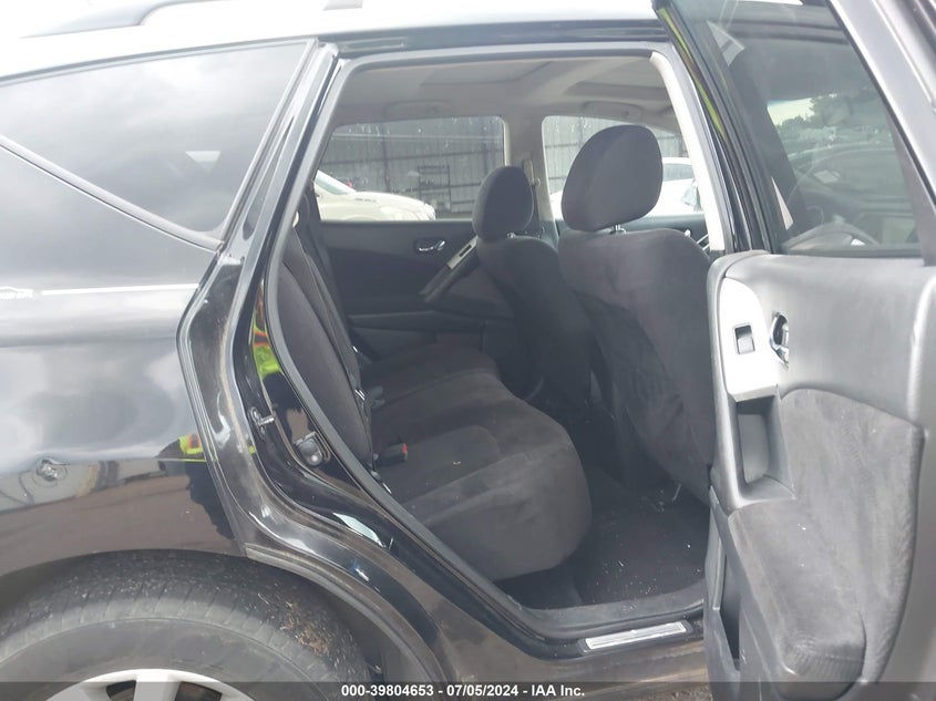 2011 Nissan Murano Sv VIN: JN8AZ1MW4BW164838 Lot: 39804653