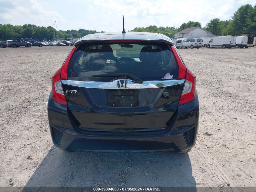 2016 Honda Fit Ex VIN: JHMGK5H76GX001970 Lot: 39804658