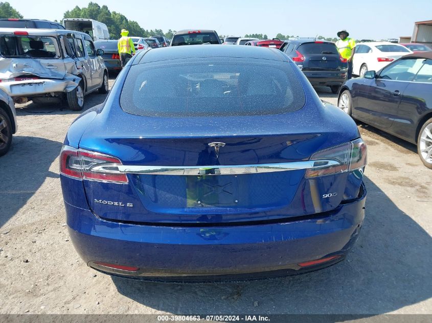 2016 Tesla Model S 60D/70D/75D/85D/90D VIN: 5YJSA1E22GF147485 Lot: 39804663