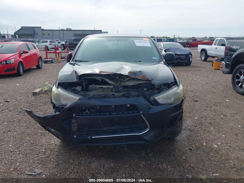 2013 Mitsubishi Outlander Sport Es VIN: 4A4AP3AU1DE019550 Lot: 39804669