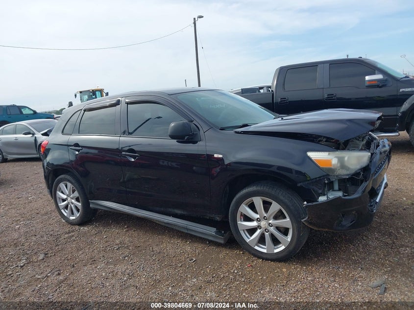 2013 Mitsubishi Outlander Sport Es VIN: 4A4AP3AU1DE019550 Lot: 39804669