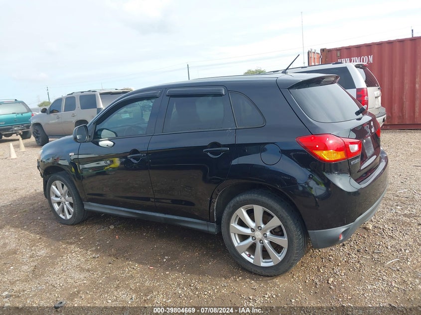 2013 Mitsubishi Outlander Sport Es VIN: 4A4AP3AU1DE019550 Lot: 39804669