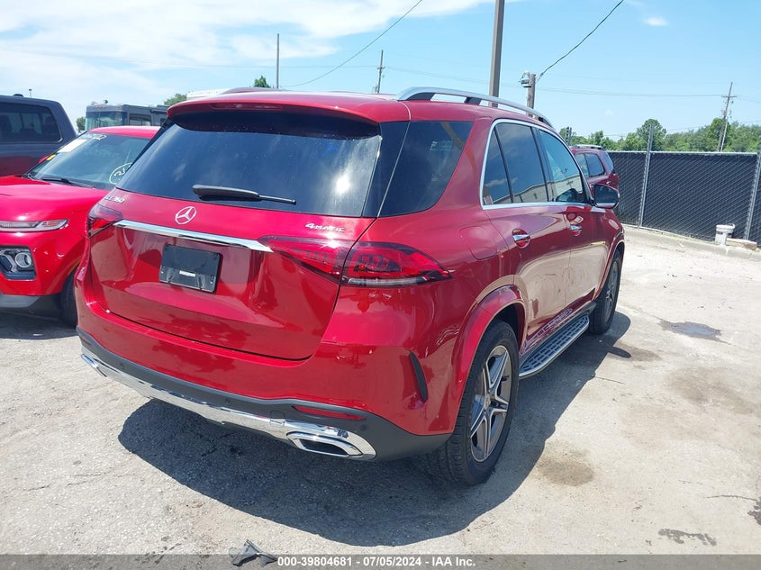 2022 MERCEDES-BENZ GLE 350 4MATIC VIN: 4JGFB4KB3NA636192