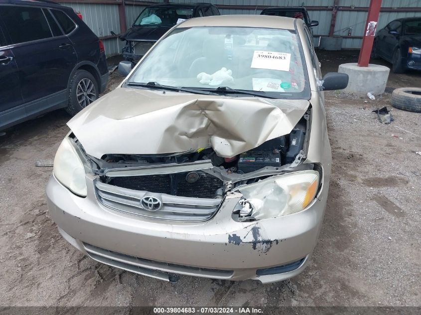 2004 Toyota Corolla Ce VIN: 1NXBR32E64Z289842 Lot: 39804683