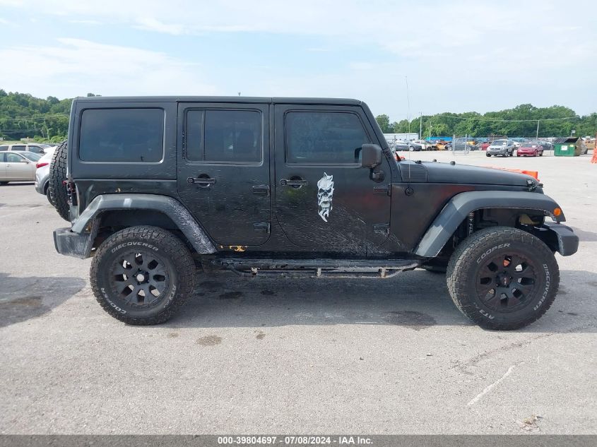 2013 Jeep Wrangler Unlimited Sport VIN: 1C4BJWDG9DL703522 Lot: 39804697