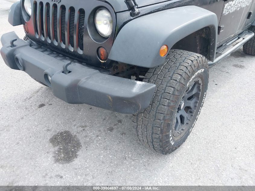 2013 Jeep Wrangler Unlimited Sport VIN: 1C4BJWDG9DL703522 Lot: 39804697