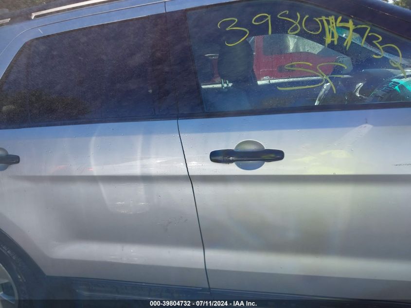 2013 Ford Explorer VIN: 1FM5K7B86DGB56595 Lot: 39804732