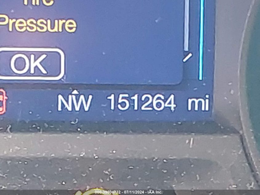 2013 Ford Explorer VIN: 1FM5K7B86DGB56595 Lot: 39804732