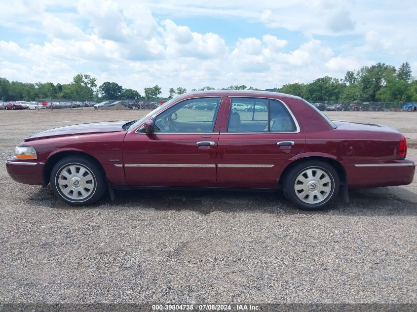 2004 Mercury Grand Marquis Ls VIN: 2MEHM75W44X615833 Lot: 39804735