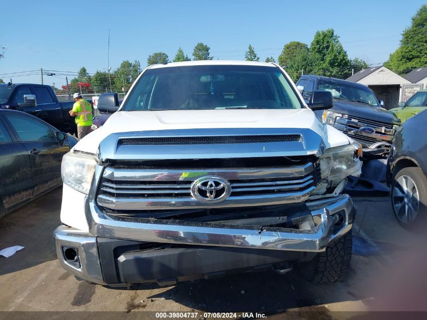 2016 Toyota Tundra Sr5 5.7L V8 VIN: 5TFDW5F14GX539817 Lot: 39804737