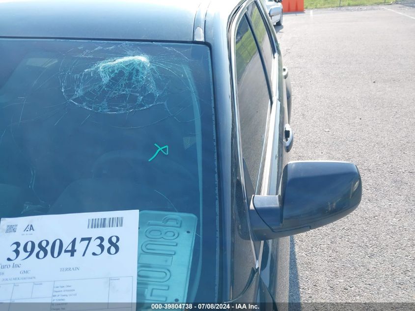 2016 GMC Terrain Sle-1 VIN: 2GKALMEK1G6316476 Lot: 39804738