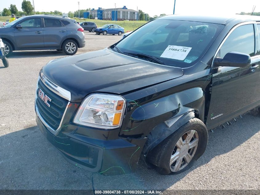 2016 GMC Terrain Sle-1 VIN: 2GKALMEK1G6316476 Lot: 39804738