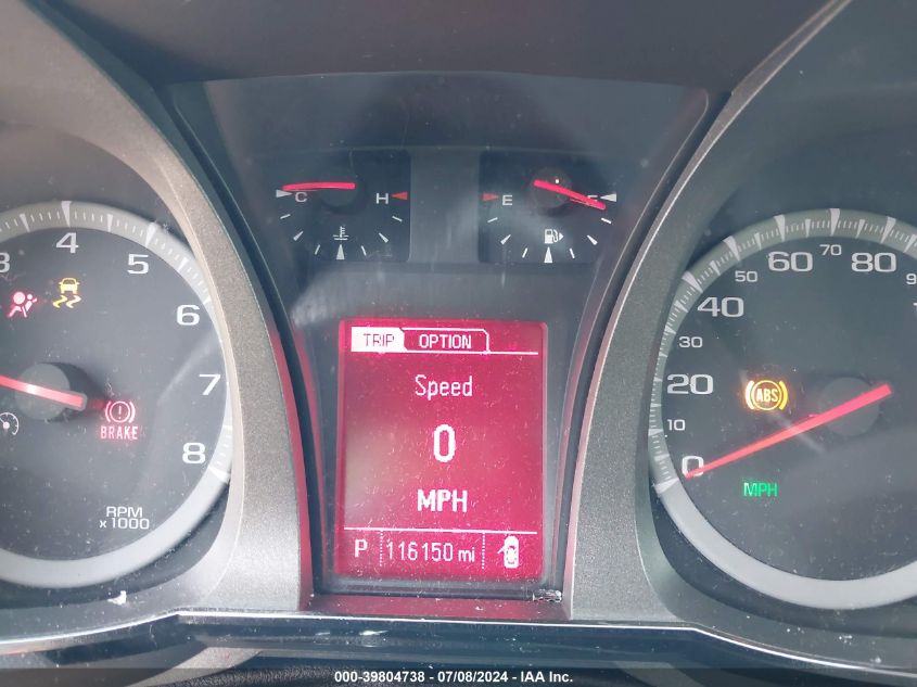 2016 GMC Terrain Sle-1 VIN: 2GKALMEK1G6316476 Lot: 39804738