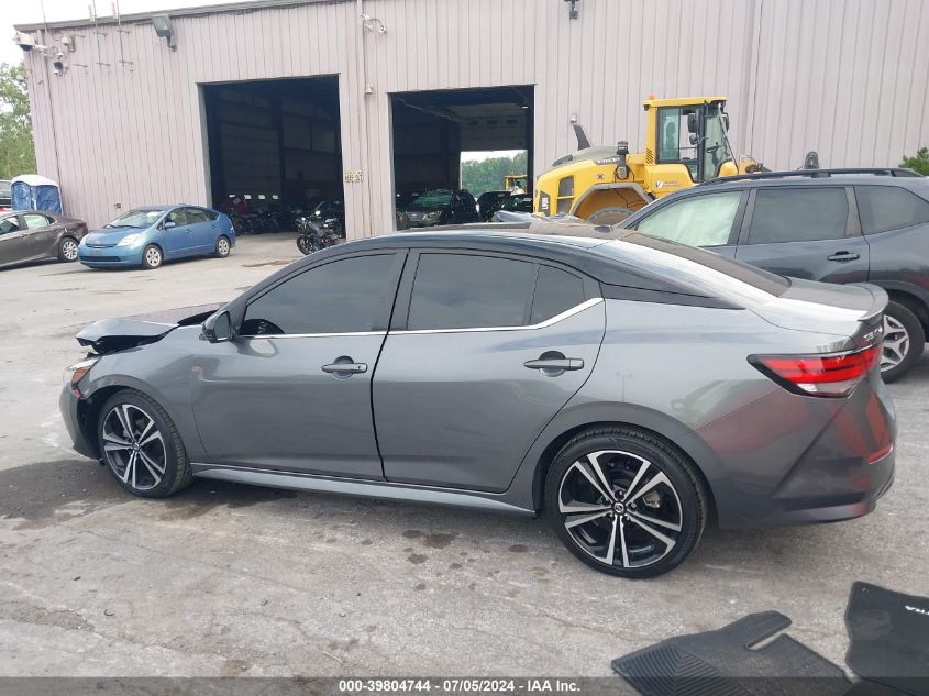 2022 Nissan Sentra Sr Xtronic Cvt VIN: 3N1AB8DV9NY277586 Lot: 39804744