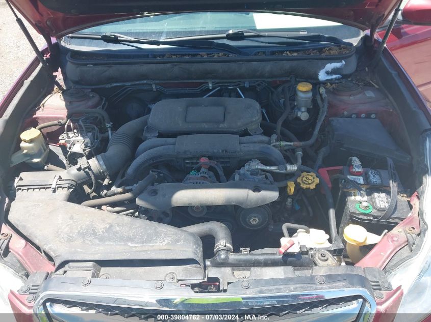 2012 Subaru Legacy 2.5I Premium VIN: 4S3BMCG6XC3009722 Lot: 39804762