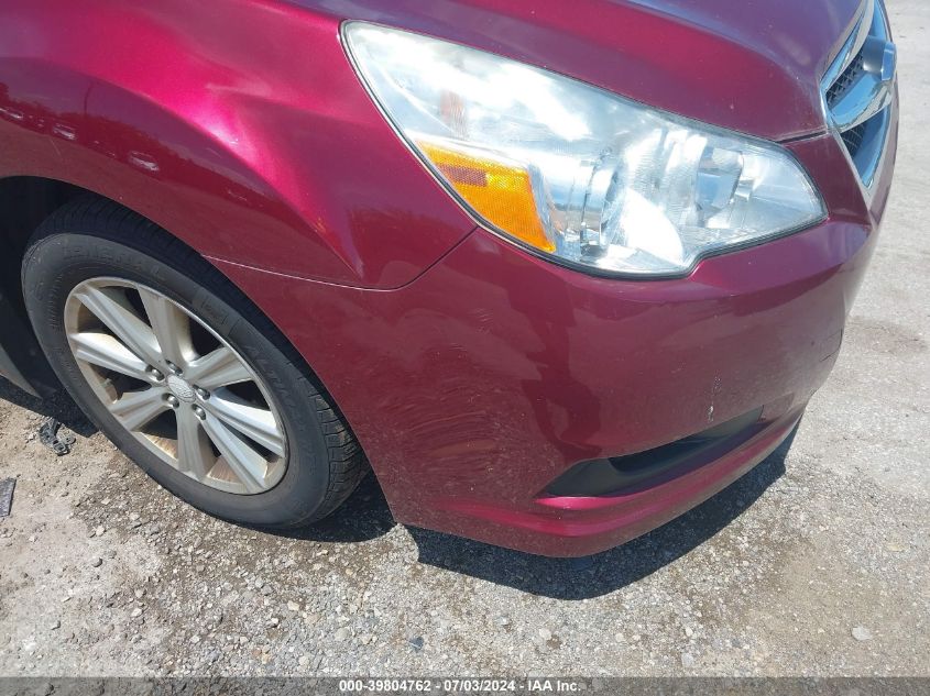 2012 Subaru Legacy 2.5I Premium VIN: 4S3BMCG6XC3009722 Lot: 39804762