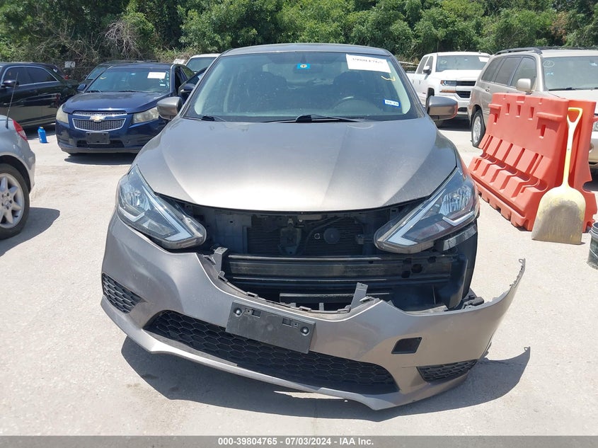 2016 Nissan Sentra Fe+ S/S/Sl/Sr/Sv VIN: 3N1AB7AP2GL638334 Lot: 39804765