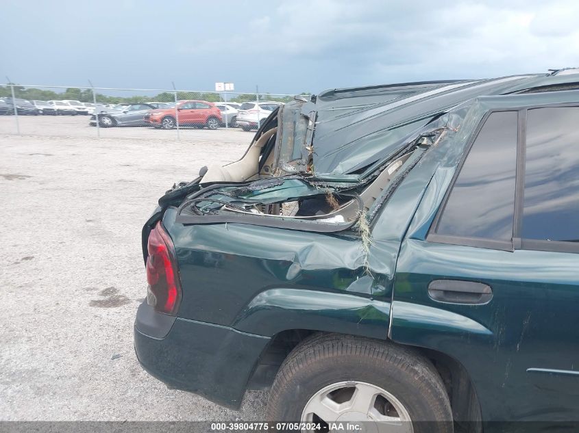 2002 Chevrolet Trailblazer Ls VIN: 1GNDS13S722404720 Lot: 39804775