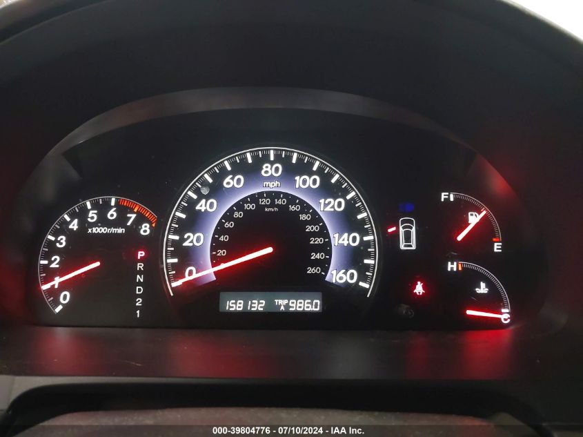 2010 Honda Odyssey Ex-L VIN: 5FNRL3H74AB068838 Lot: 39804776