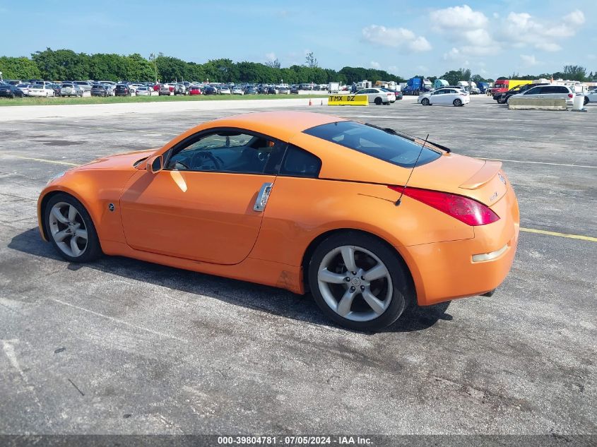 2007 Nissan 350Z Enthusiast VIN: JN1BZ34DX7M506759 Lot: 39804781